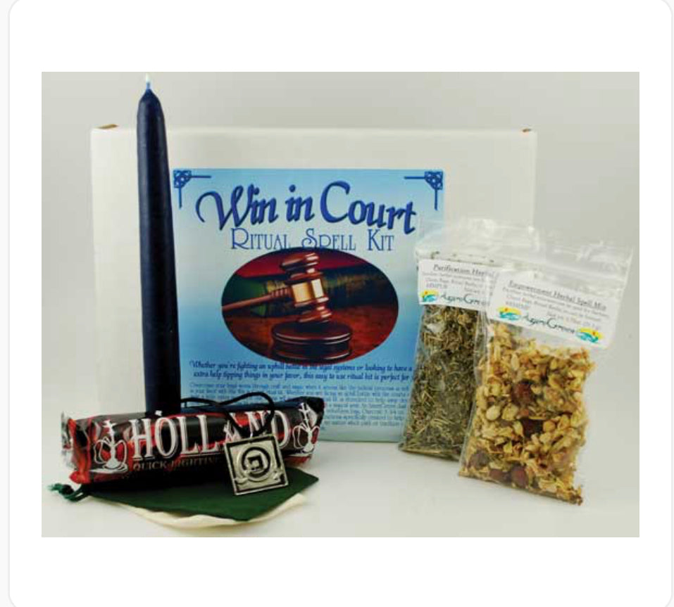 Win In Court Boxed Ritual Kit