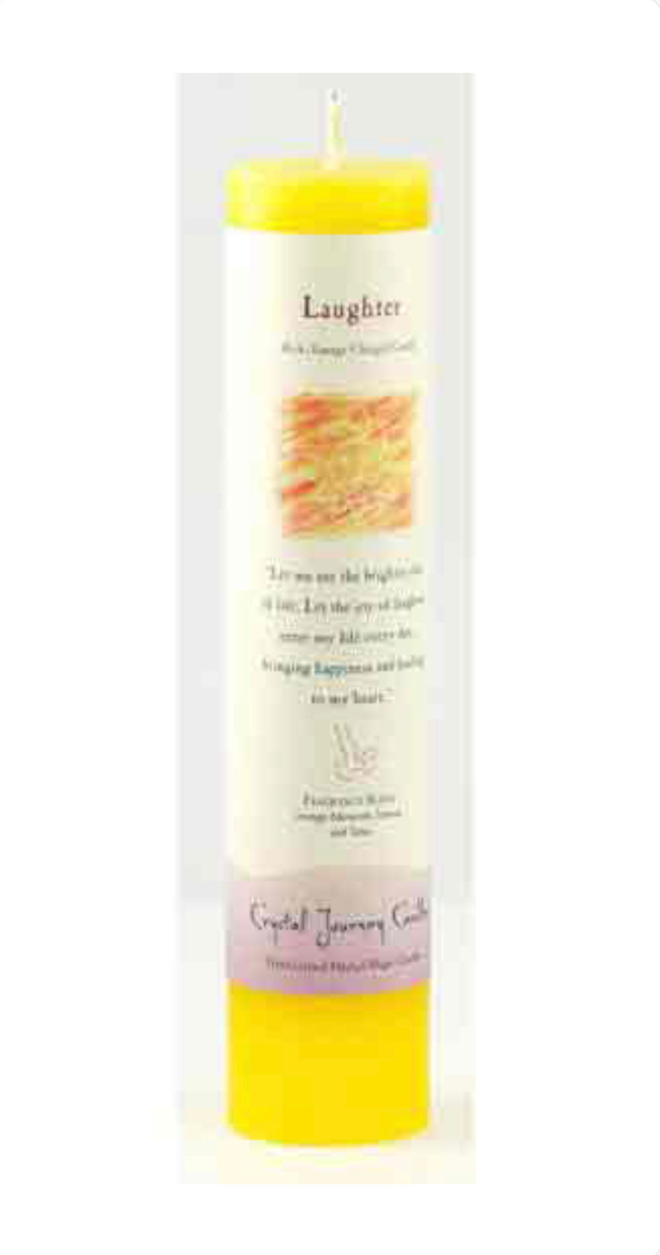 Laughter Reiki Charged Pillar Candle
