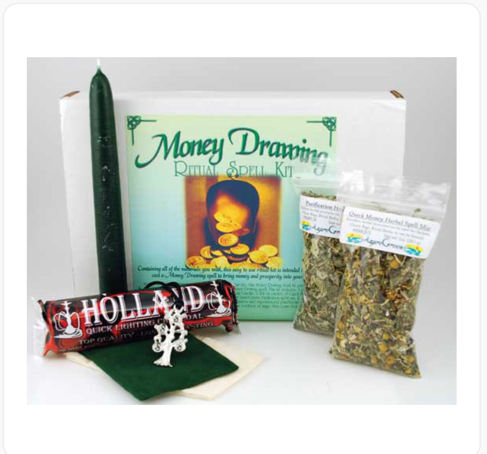 Money Drawing Boxed Ritual Kit